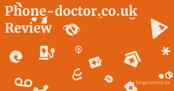 Phone-doctor.co.uk Review 1 by Partners