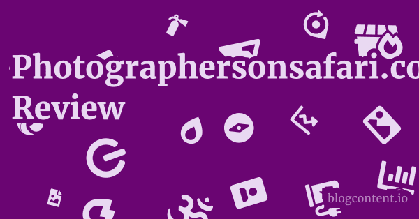 Photographersonsafari.com Review 1 by Partners