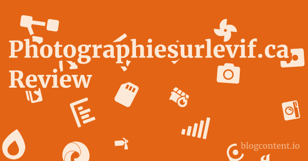 Photographiesurlevif.ca Review 1 by Partners