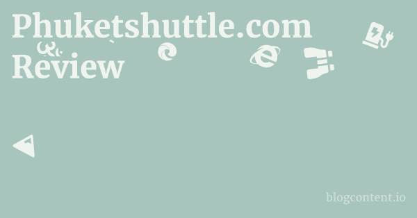 Phuketshuttle.com Review 1 by Partners