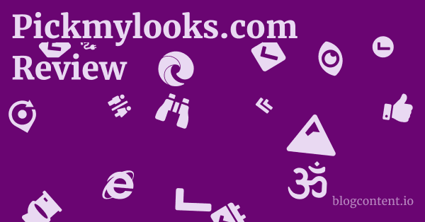 Pickmylooks.com Review 1 by Partners
