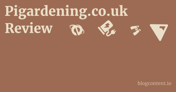 Pigardening.co.uk Review 1 by Partners