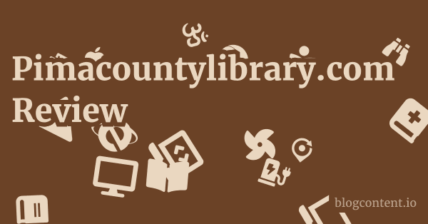 Pimacountylibrary.com Review 1 by Partners
