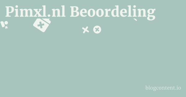 Pimxl.nl Beoordeling 1 by Partners