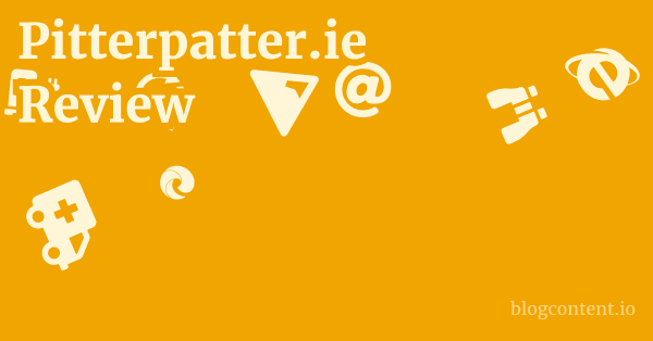 Pitterpatter.ie Review 1 by Partners