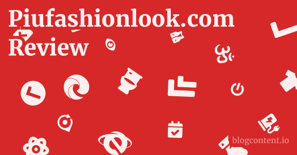 Piufashionlook.com Review 1 by Partners