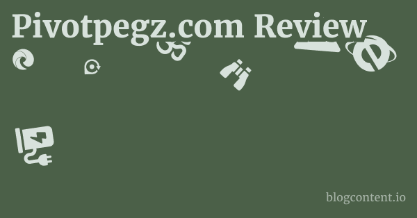 Pivotpegz.com Review 1 by Partners
