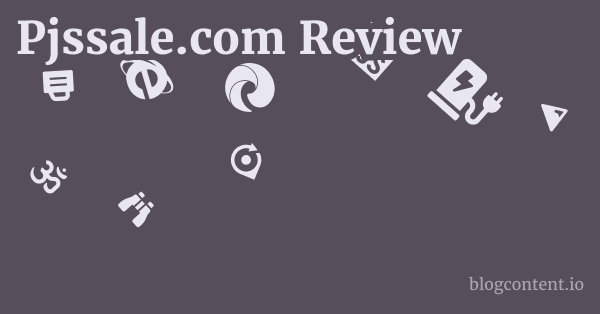 Pjssale.com Review