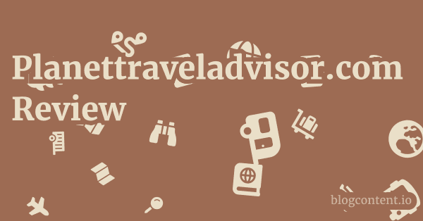 Planettraveladvisor.com Review 1 by Partners