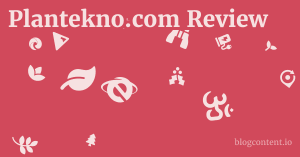 Plantekno.com Review 1 by Partners