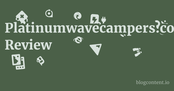 Platinumwavecampers.com Review 1 by Partners