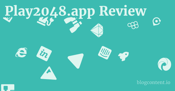 Play2048.app Review