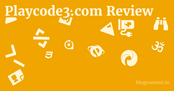 Playcode3.com Review 1 by Partners
