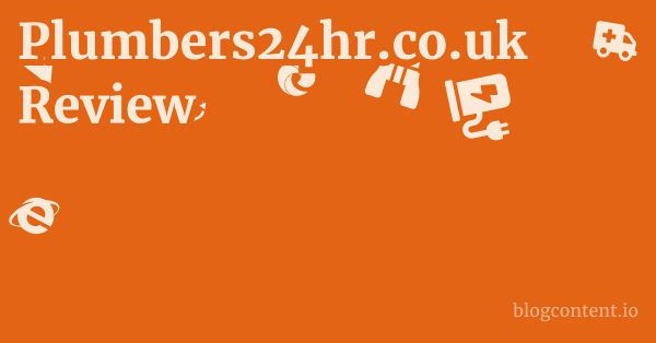 Plumbers24hr.co.uk Review 1 by Partners