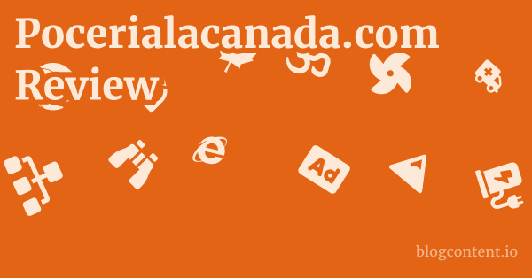 Pocerialacanada.com Review 1 by Partners