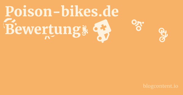 Poison-bikes.de Bewertung 1 by Partners