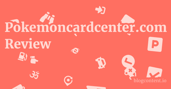 Pokemoncardcenter.com Review 1 by Partners