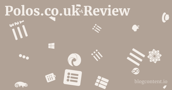 Polos.co.uk Review 1 by Partners