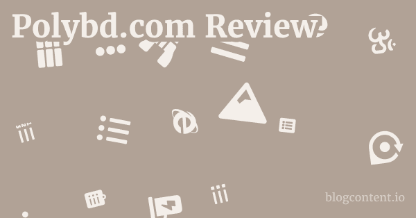 Polybd.com Review 1 by Partners