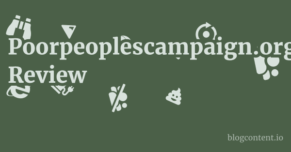 Poorpeoplescampaign.org Review 1 by Partners