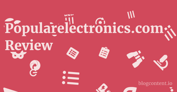 Popularelectronics.com Review 1 by Partners