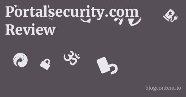 Portalsecurity.com Review 1 by Partners