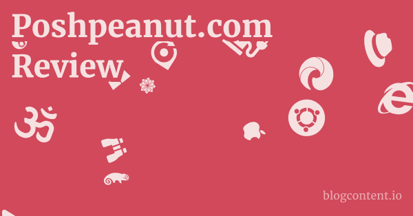 Poshpeanut.com Review 1 by Partners