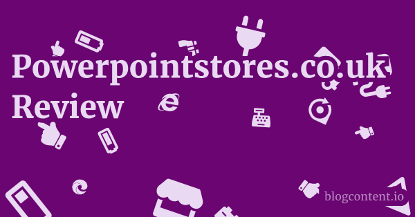 Powerpointstores.co.uk Review 1 by Partners