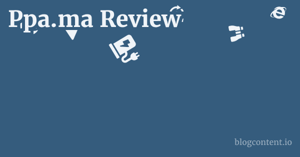 Ppa.ma Review 1 by Partners