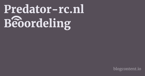 Predator-rc.nl Beoordeling 1 by Partners