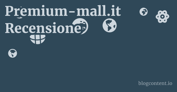 Premium-mall.it Recensione 1 by Partners