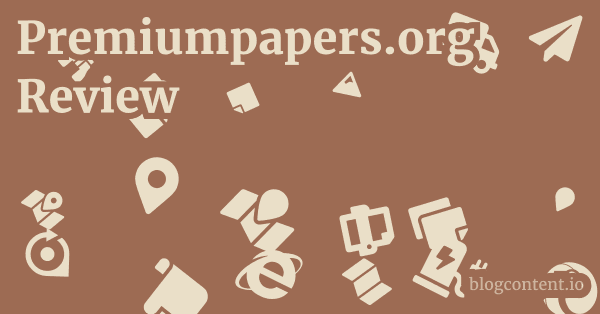 Premiumpapers.org Review 1 by Partners