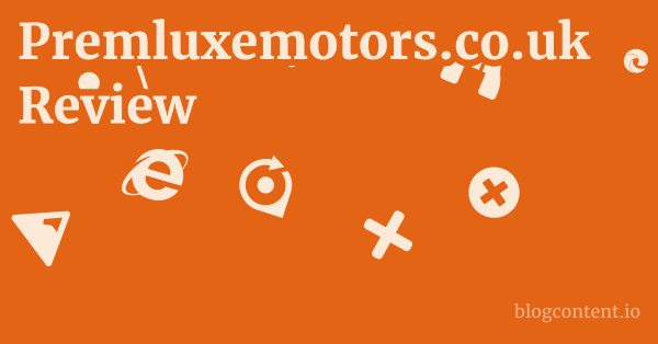 Premluxemotors.co.uk Review 1 by Partners