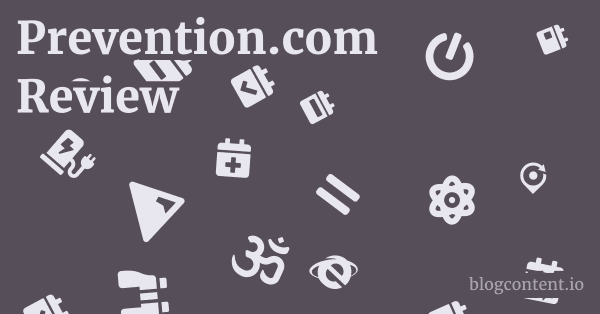 Prevention.com Review 1 by Partners