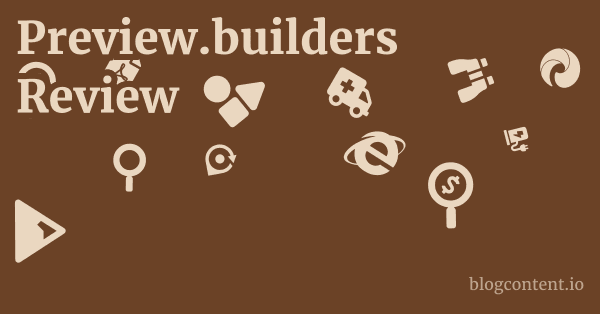 Preview.builders Review 1 by Partners