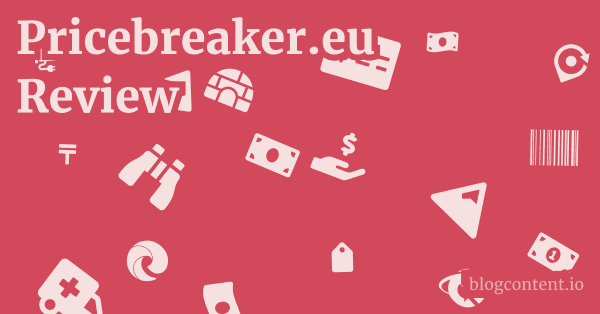 Pricebreaker.eu Review 1 by Partners