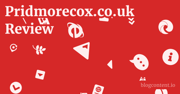 Pridmorecox.co.uk Review 1 by Partners