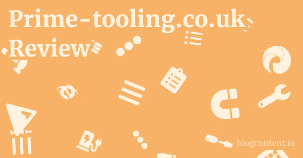 Prime-tooling.co.uk Review 1 by Partners