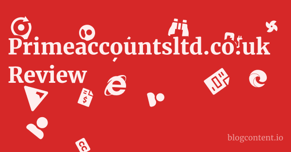 Primeaccountsltd.co.uk Review 1 by Partners