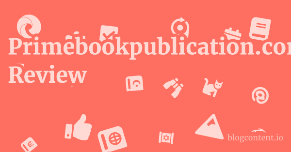 Primebookpublication.com Review 1 by Partners