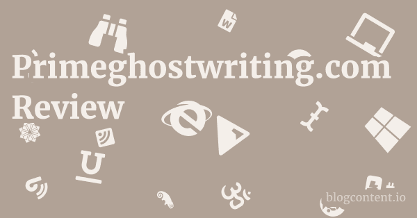 Primeghostwriting.com Review 1 by Partners