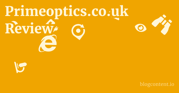 Primeoptics.co.uk Review 1 by Partners
