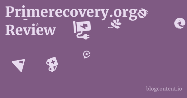 Primerecovery.org Review 1 by Partners