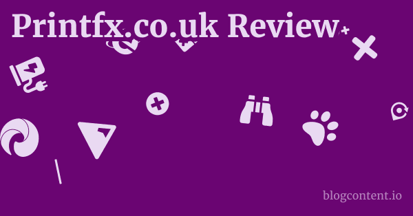 Printfx.co.uk Review 1 by Partners