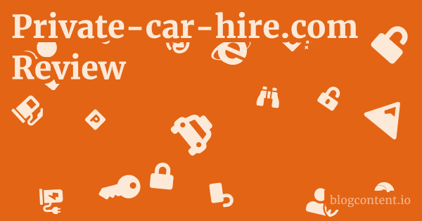 Private-car-hire.com Review 1 by Partners