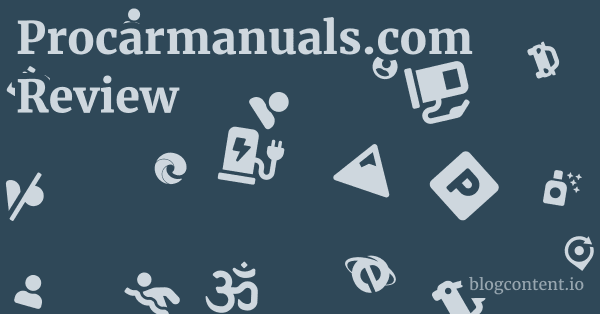Procarmanuals.com Review 1 by Partners