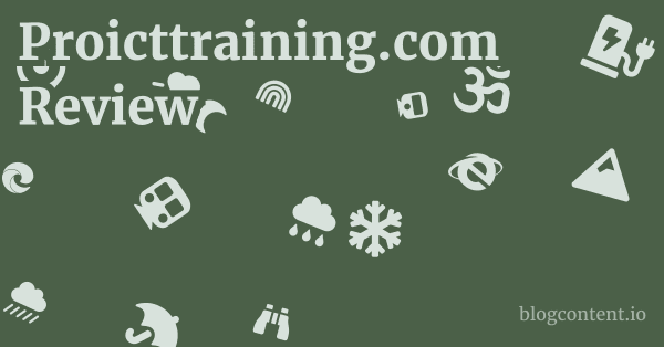 Proicttraining.com Review 1 by Partners