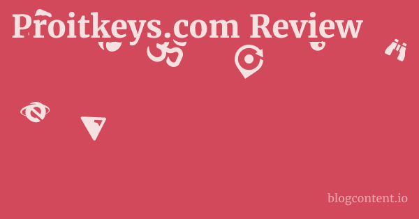 Proitkeys.com Review 1 by Partners