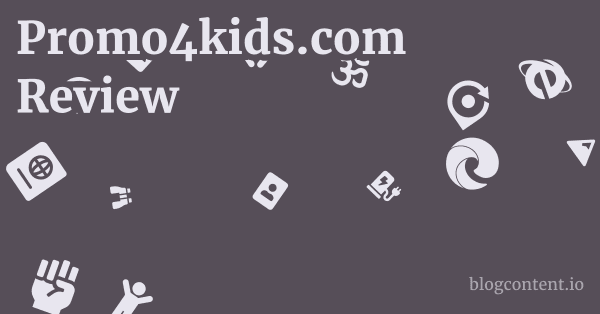 Promo4kids.com Review 1 by Partners