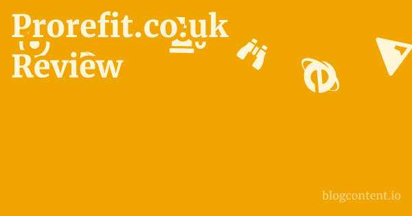 Prorefit.co.uk Review 1 by Partners